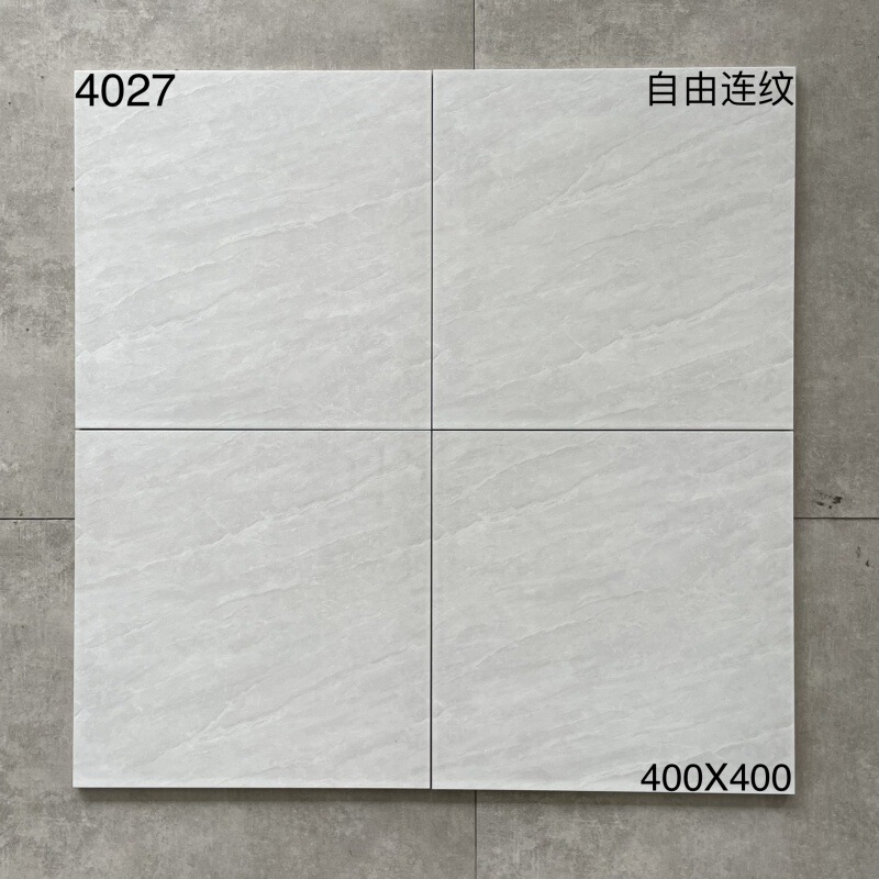 キッチントイレの床タイル400x400滑り止め耐摩耗性床タイルバルコニータイル浴室模造古煉瓦グレー|undefined