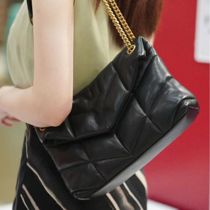 Poplar Shulin Sheepskin Cloud Bag LouLou Puffer Clamping Bag Pillow Crossbody Bag Mini Chain Bag Poplar Shulin Sheepskin Cloud Bag LouLou Puffer Clamping Bag Pillow Crossbody Bag Mini Chain Bag