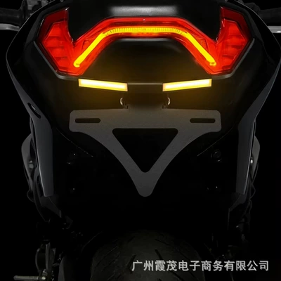 turn signal integrated design, Nömrə qabı