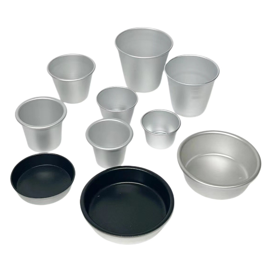 Egg tart mould pudding cake mould baking utensils chrysanthemum lamp Western Cup right angle mould plate tart mould