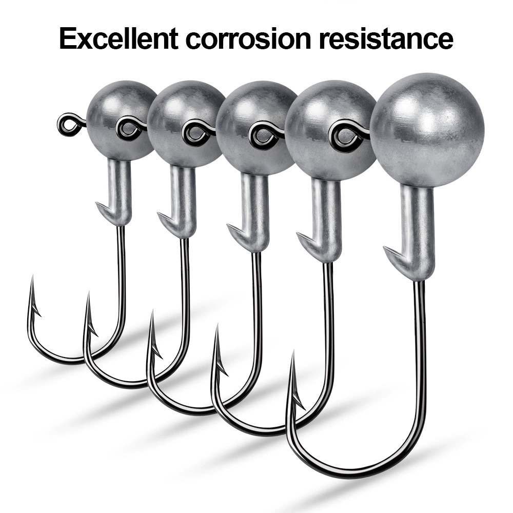 Mejore su experiencia de pesca con ganchos duraderos y resistentes a la corrosión