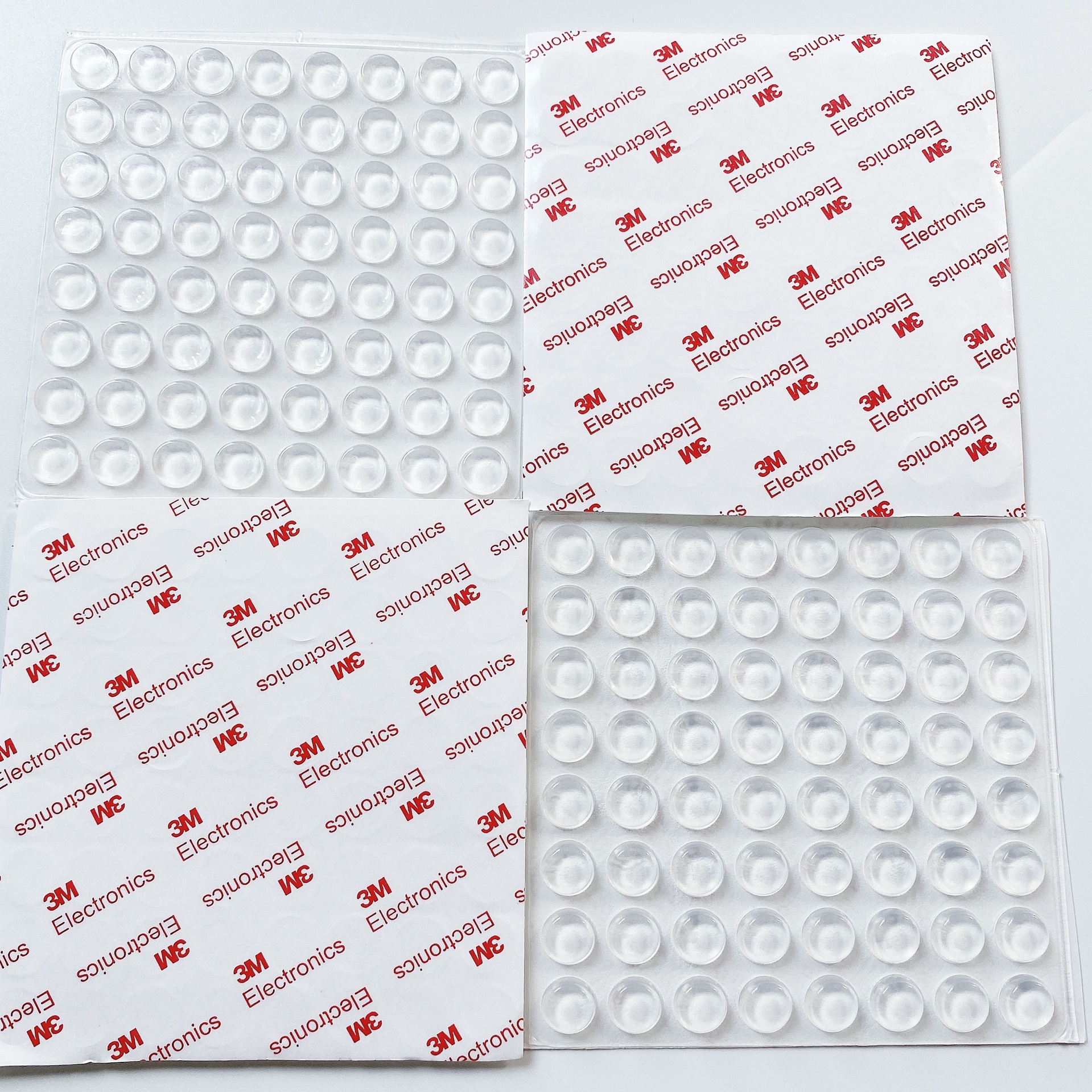 Gránulos anticolisión de silicona transparente hemisferio redondo autoadhesivo silencioso junta de silicona antideslizante muebles almohadilla anticolisión pegatina anticolisión