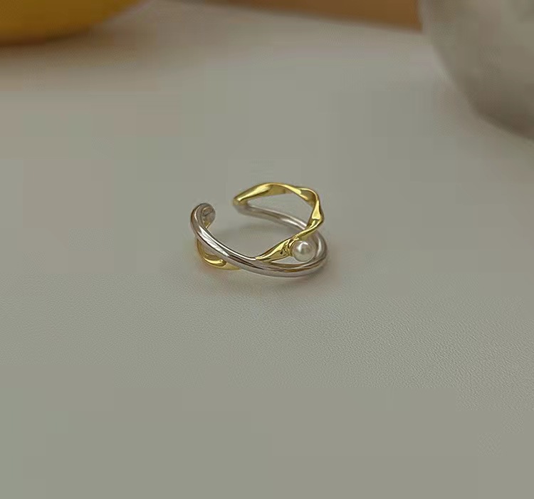 1g Weight Open Rings Classification 925 Sterling Silver Geometric Open Rings 925 Sterling Silver Rings