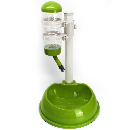 Hartley pet water fountain kettle can be raised and lowered for drinking water and feeding, complete set of automatic feeding