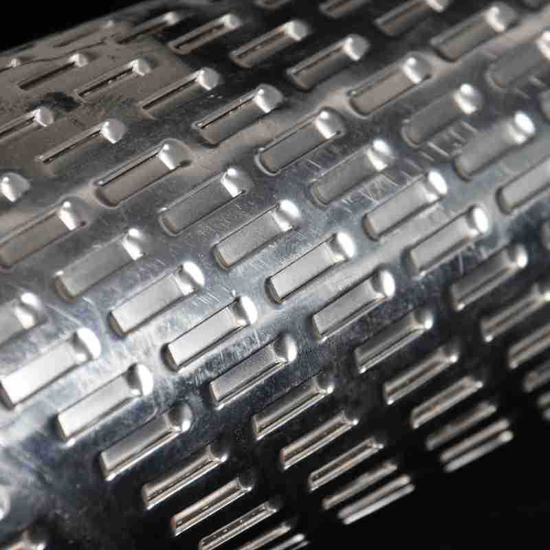 不锈钢冲孔螺旋焊过滤管厂家供应 多种规格 滤芯骨架中心管消音管