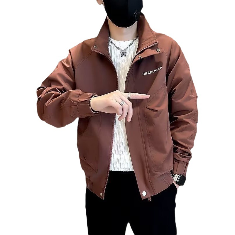 Moda marca pu Shuai ropa de trabajo chaqueta hombres primavera y otoño moda bordado chaqueta 2023 nuevos hombres casual otoño superior