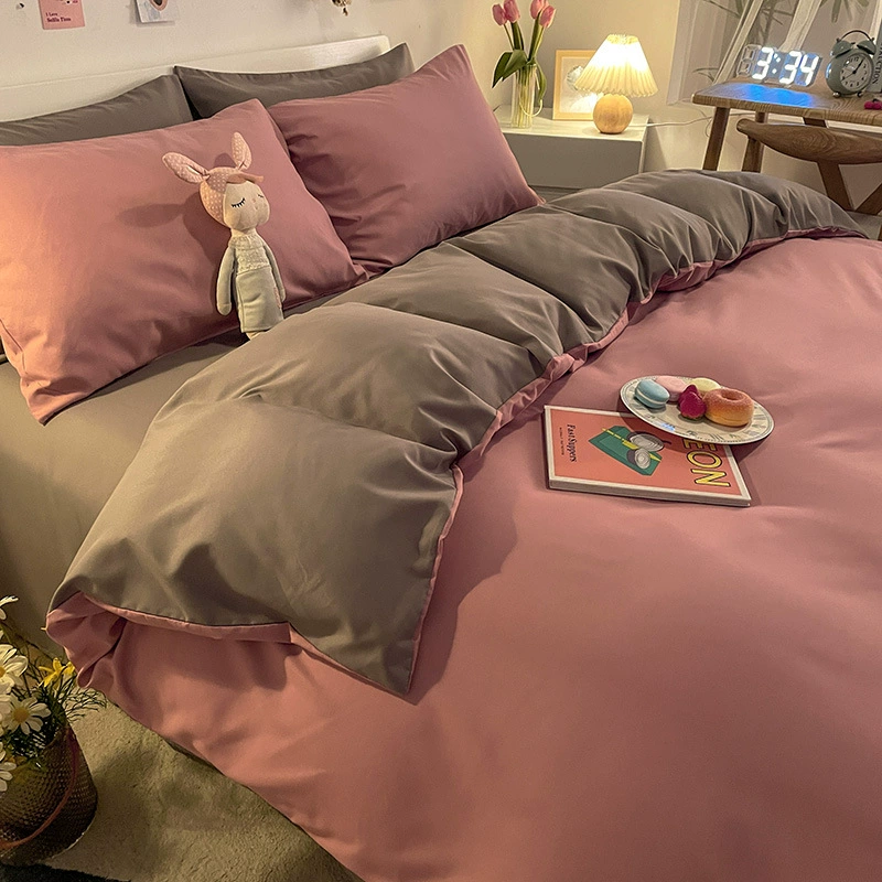 Комплект для студентов: простыня, наволочка, пододеяльник 4 предмета, увеличенная толщина, набор из 3 предметов