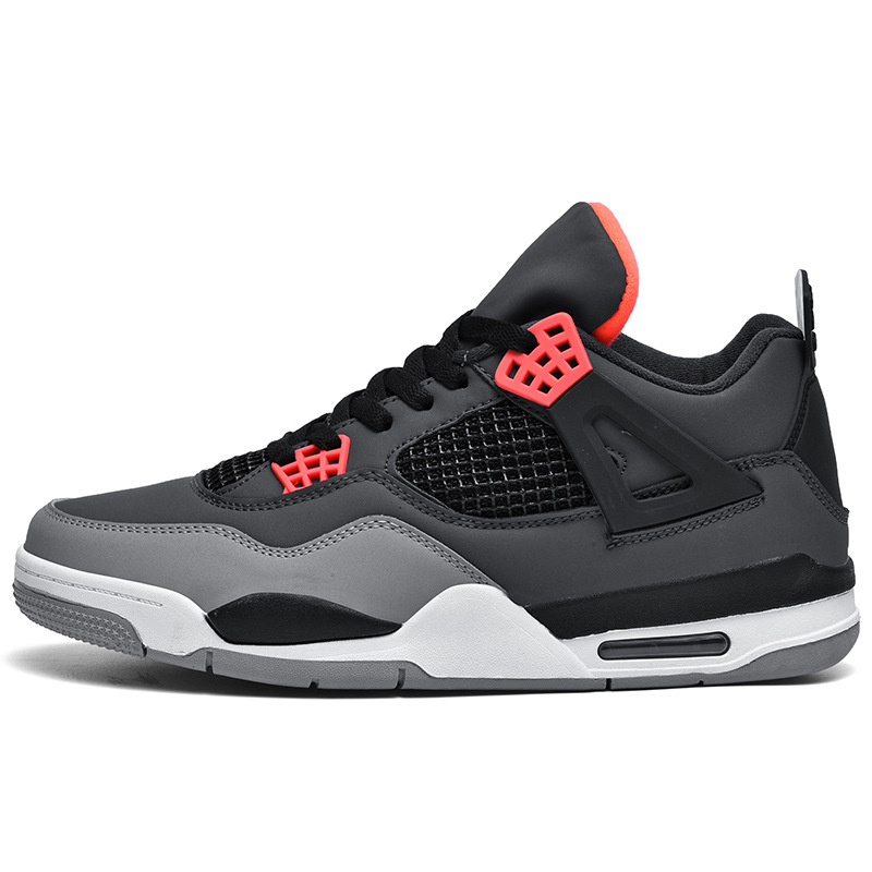 AJ4 블랙 그레이