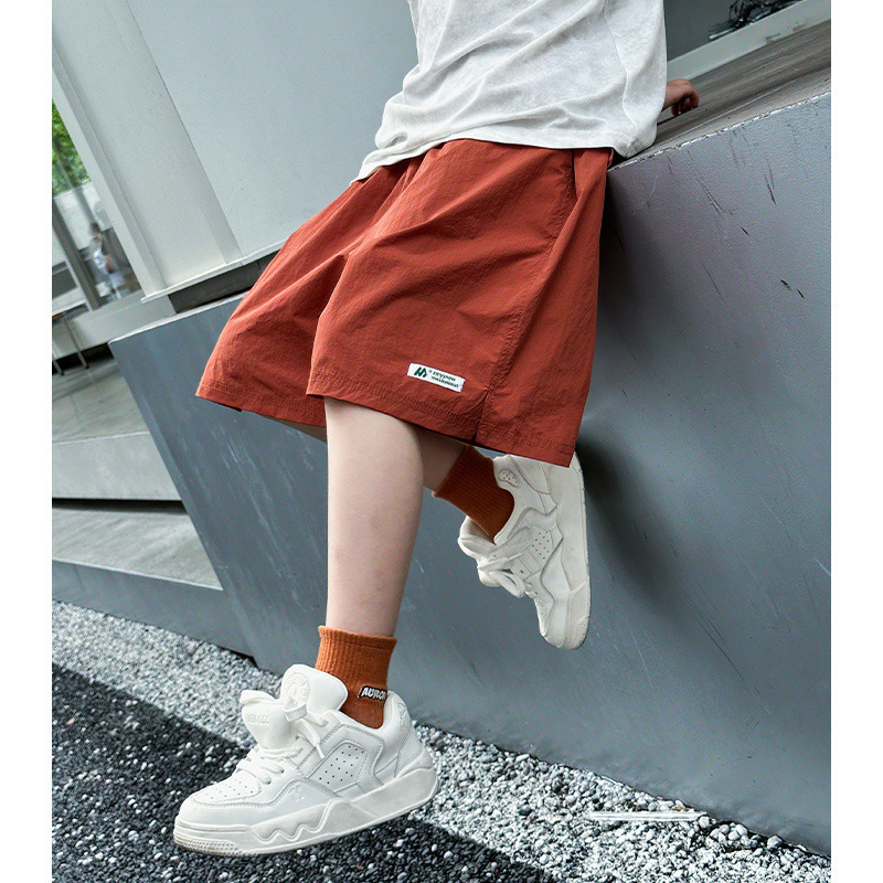 湖州織里子供服男の子スポーツパンツ男の子 5 分パンツ夏服 2025 子供のショーツ通気性夏薄いスタイル|undefined