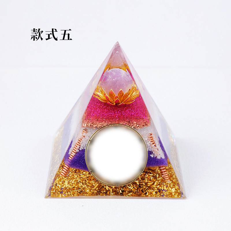 스타일 5 (작은 잎 보라색 공)