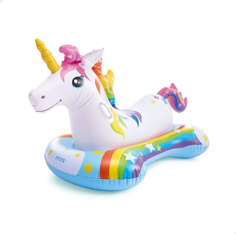 INTEX детская водная надувная игрушка для взрослых лебедь фламинго единорог павлин