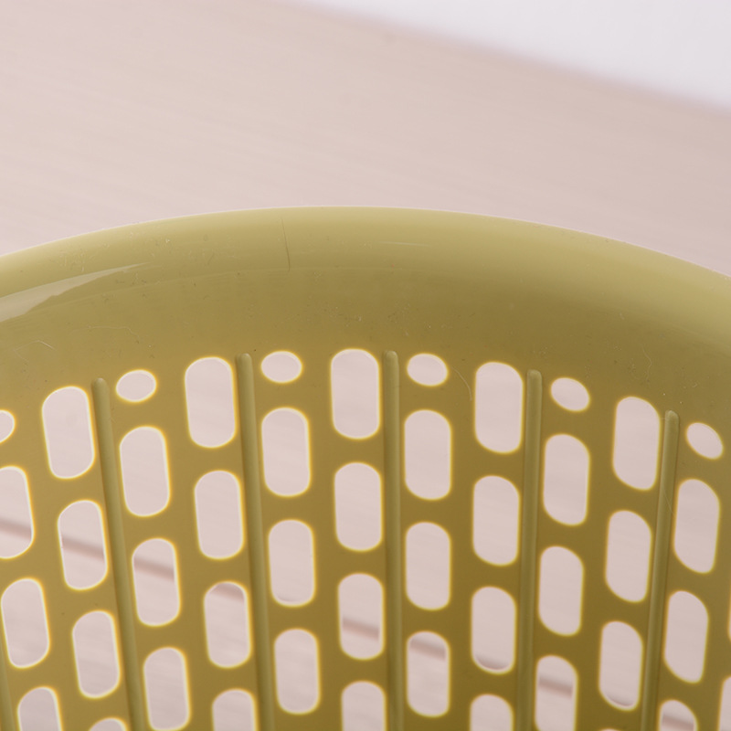 Basura hueca puede canasta de papel hogar descubierto basura de plástico puede sala de estar inodoro engrosado bote de basura al por mayor