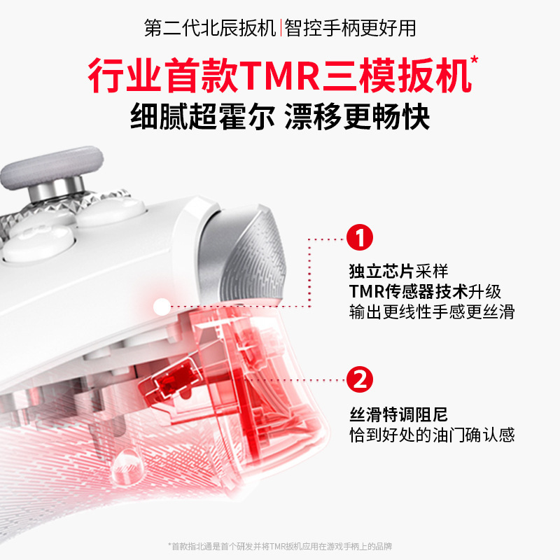 Beitong Kunpeng 40 オーロラブルースターフラッシュハンドルスマートゲームハンドル pcswitch ワイヤレスモンスターハンター|undefined
