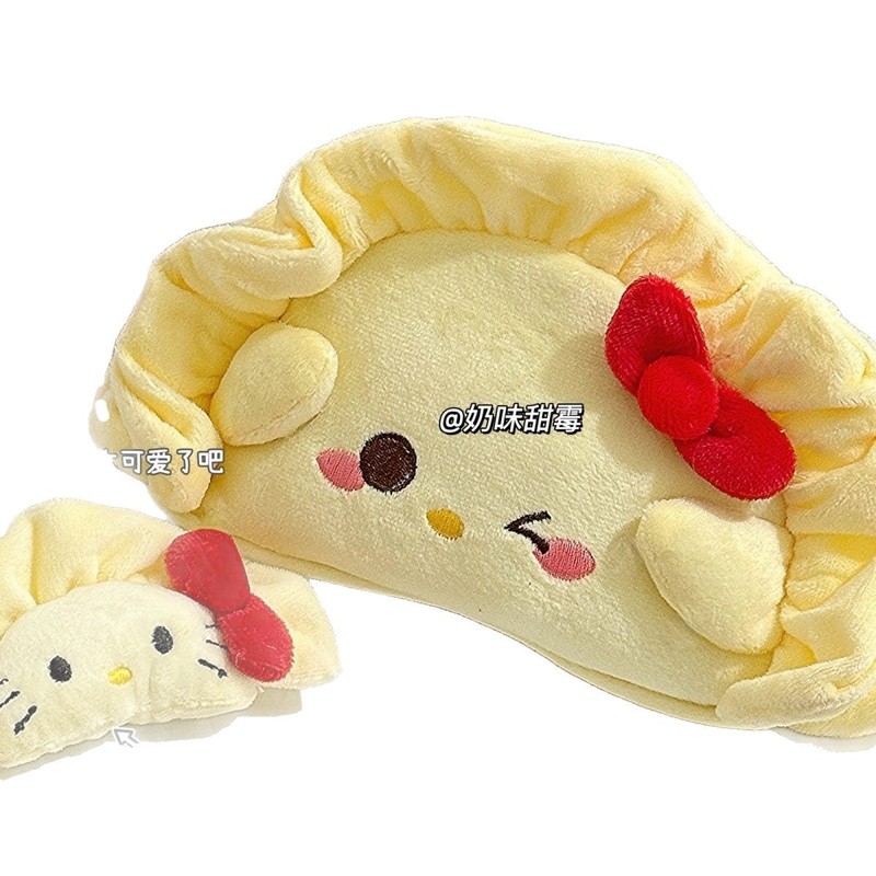 中学生・高校生向けのかわいいぬいぐるみ餃子筆箱、大容量、高価値、ガーリーで楽しい抽象文具箱|undefined