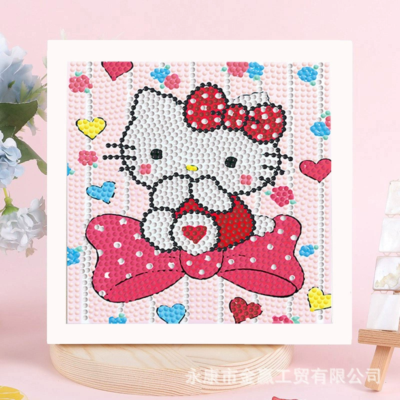 Мультяшная умная игрушка, DIY, новая коллекция, детское handmade diy, украшенная бриллиантами