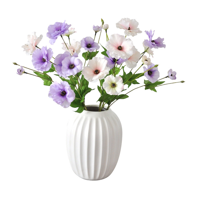 Artificial flowers for home use, realistic art decoration 5