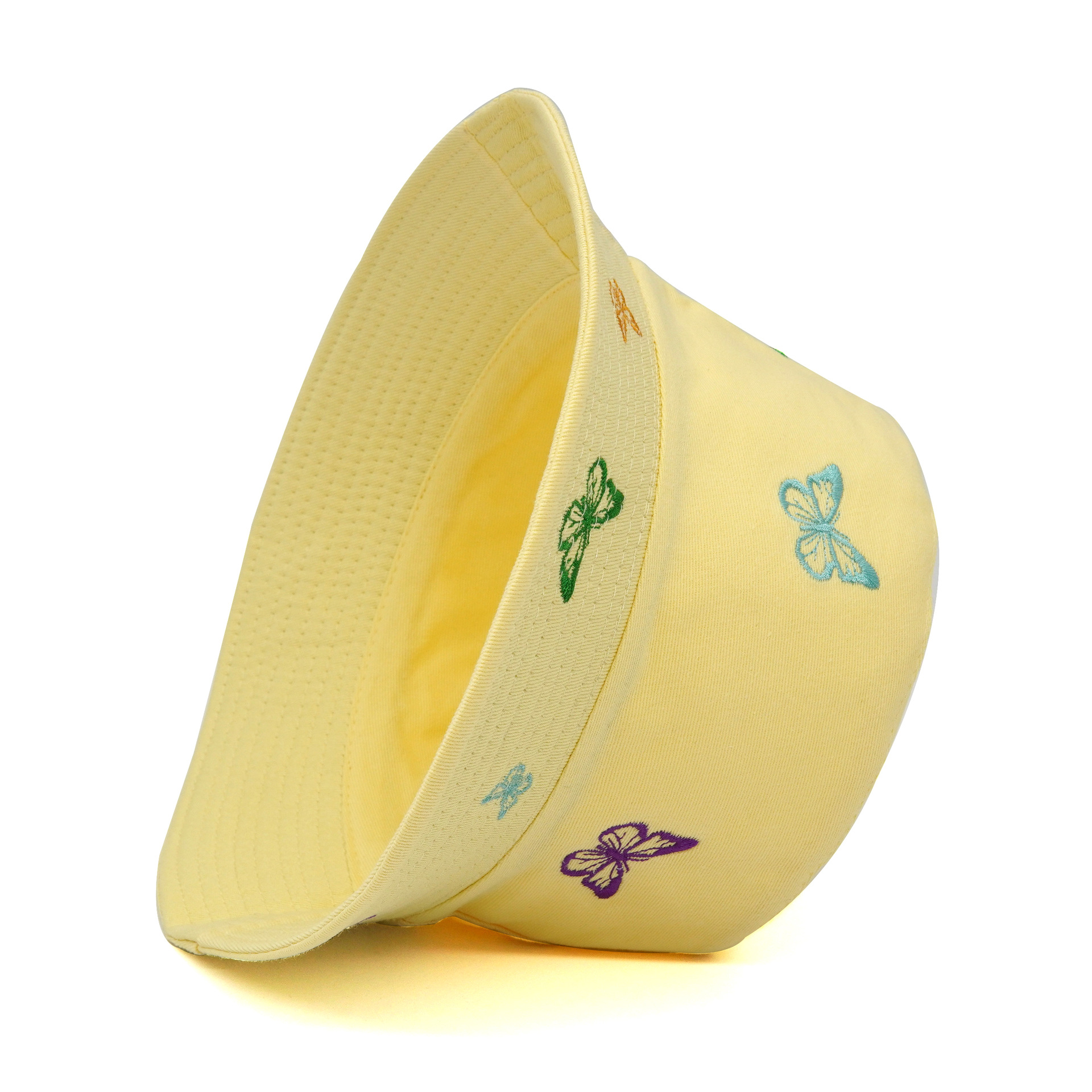 Unisex Basic Butterfly Embroidery Bucket Hat display picture 2