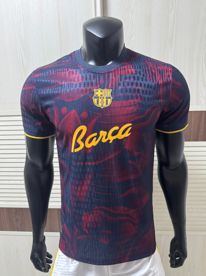 Nike x FC Barcelona 2026/27 Special Abstract Barça Script Jersey Multicolor