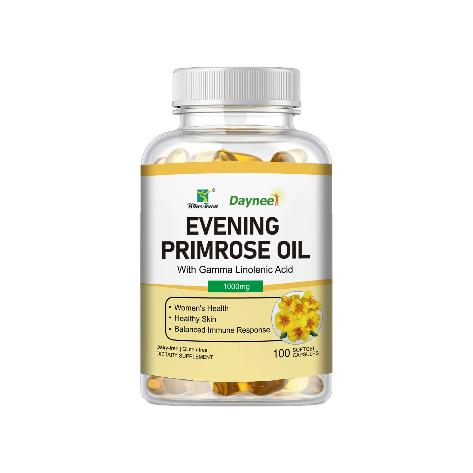 Мягкая капсула Evening Primrose Oil lmprove, эластичность кожи