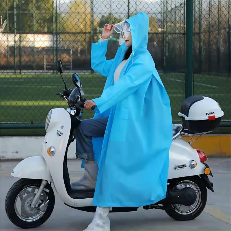 Raincoat Electric vehicle a storage battery car Single EVA Raincoat have more cash than can be accounted for Riding Raincoat Manufactor Direct selling Rain gear wholesale Poncho