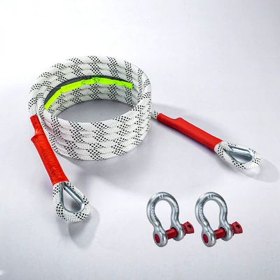 Trailer rope/net/strap: rescue rope traction rope thick - 10-tons-7-meters