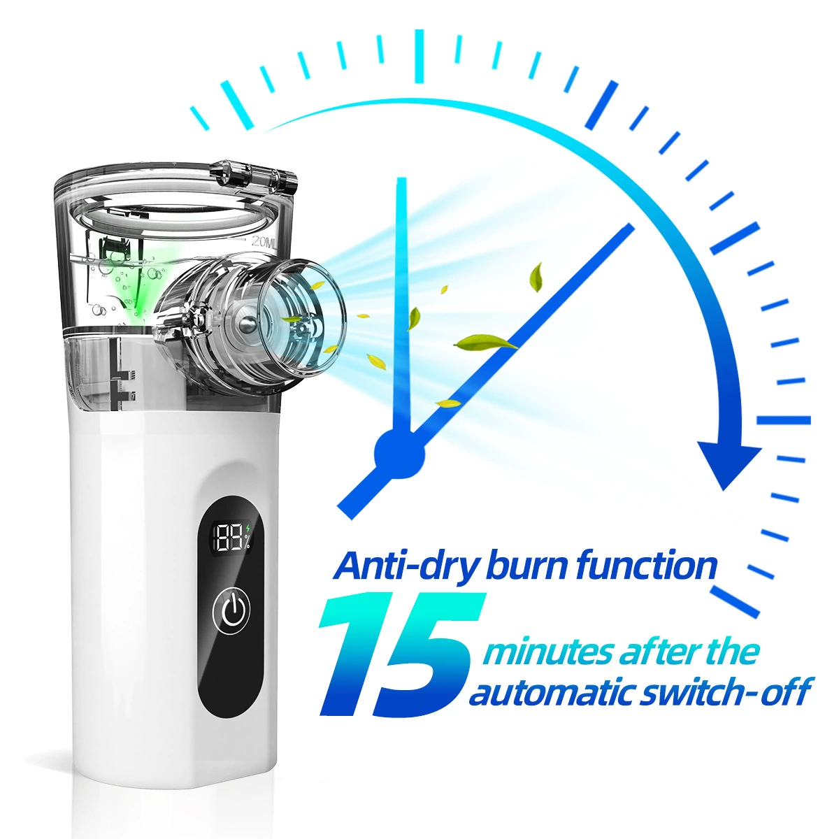 TZ-W12 английский распылитель ручной бесшумный интеллектуальный цифровой дисплей распылитель