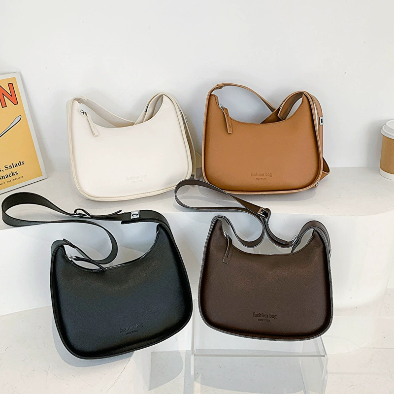 Модная иностранная сумка 2025 новая минималистская ретро подмышечная сумка