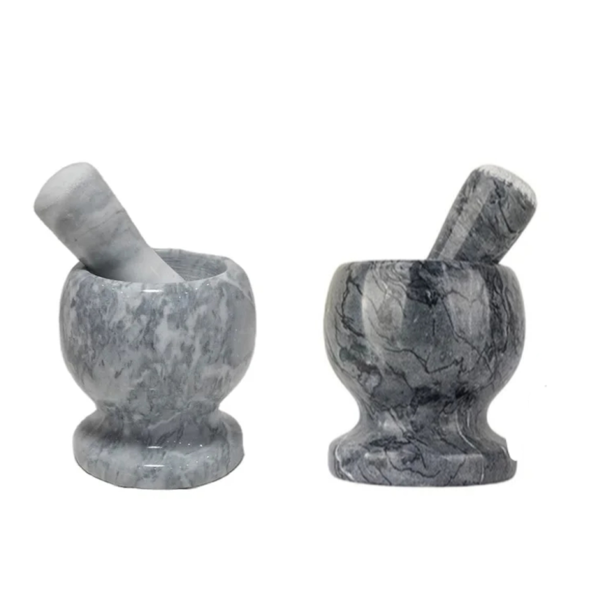 Natural Marble Garlic Mortar Jade Garlic Pot Garlic Pot Small Man Waist Garlic Pot Marble Garlic Pot