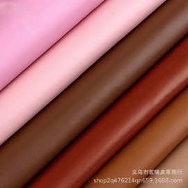 现货H008PU环保纳帕纹仿棉绒底皮革软包袋鞋材化妆包沙发箱包皮料