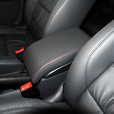 Sürətlər qutusu və əl tormozu başlıqları Touran Armrest Box Leather Cover