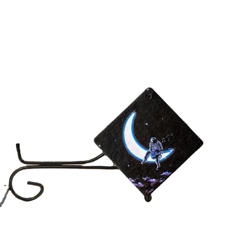Astronaut car rearview mirror pendant car fragrance tablets aromatherapy hanging perfume astronaut personalized car pendant