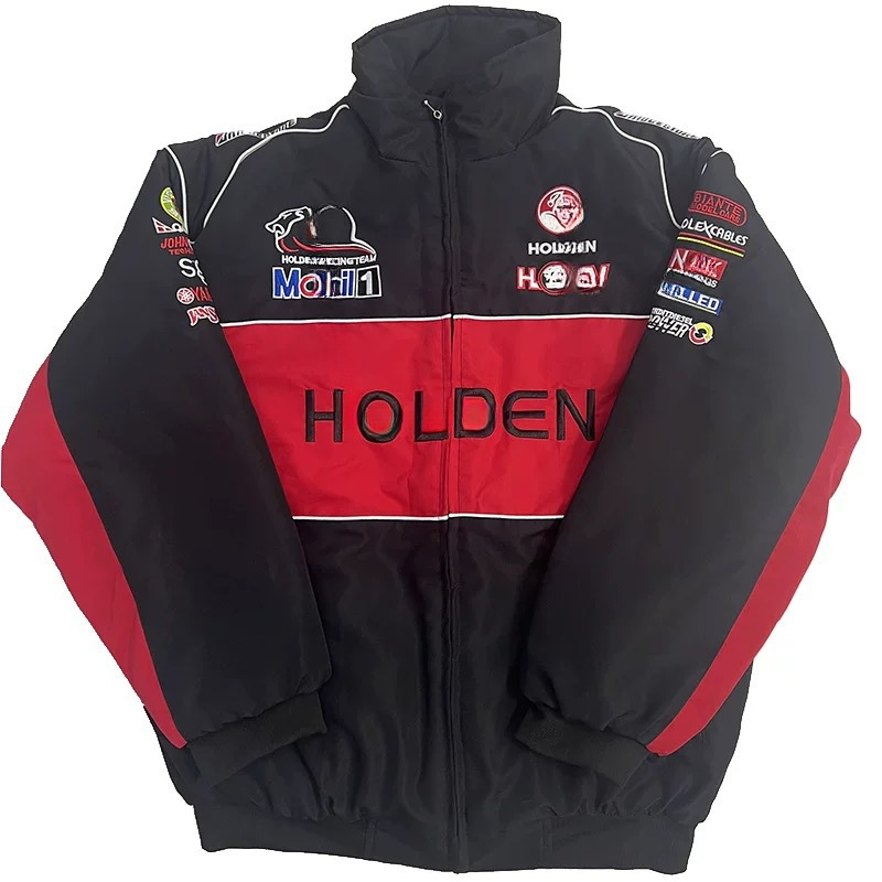 F1 bordado "delgado" nuevo traje de carreras de velocidad con traje de ciclismo de manga larga chaqueta de locomotora