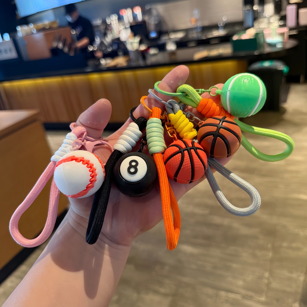 Serie de bolos deportivos de baloncesto de fútbol bolsas escolares accesorios colgantes actividades hermosas regalos al por mayor