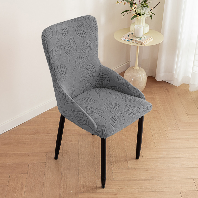 Amazon reposabrazos ligeros cubierta de silla de forma especial cubierta de silla todo incluido cubierta de silla de comedor gruesa cubierta de alta elasticidad anti-gato