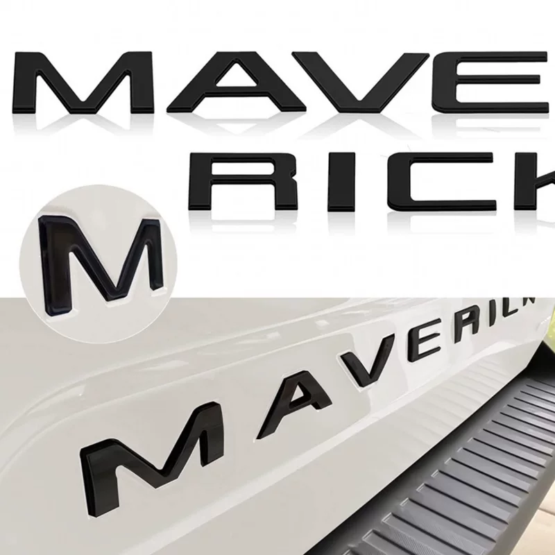 [Подходит для Ford Maverick Tremor наклейка заднего багажника английская надпись, оригинальная выемка]