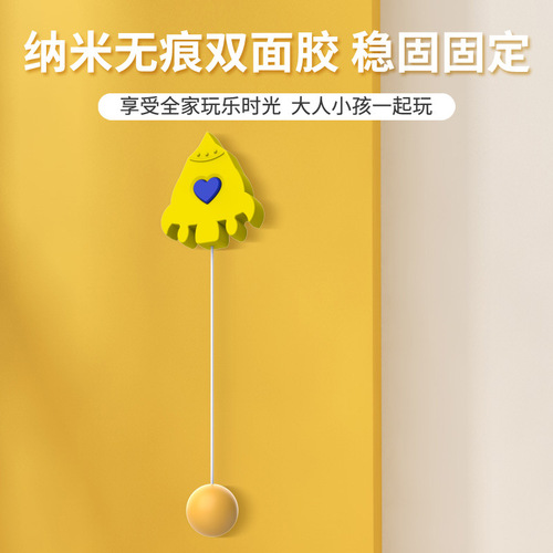 Rocket Kids Hanger Style Ping Pong Training Equipment Indoor Door Frame Parent-Child Interactive Sensory Training Home Toy