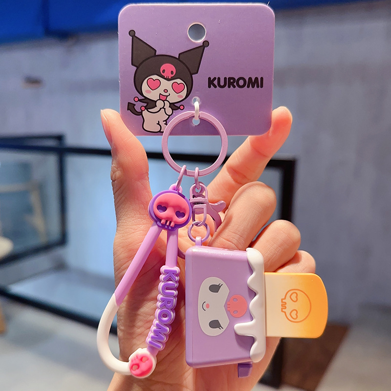 2026年新作正規品サンリオクロミぬいぐるみキーホルダー女性向け可愛いハローキティぬいぐるみカメラ小物