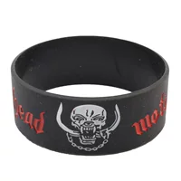 Широкая версия внешней торговли силиконовый браслет MOTORHEAD браслет Британская металлическая группа браслет Британский рок браслет