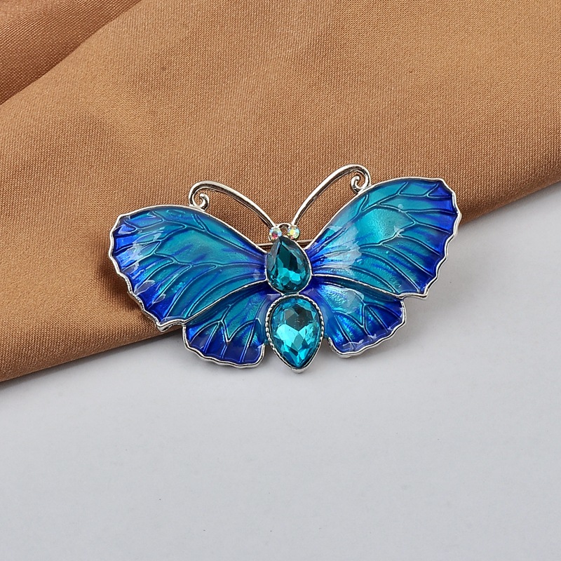 Retro Bee Dragonfly Butterfly Alloy Enamel Unisex Brooches display picture 5