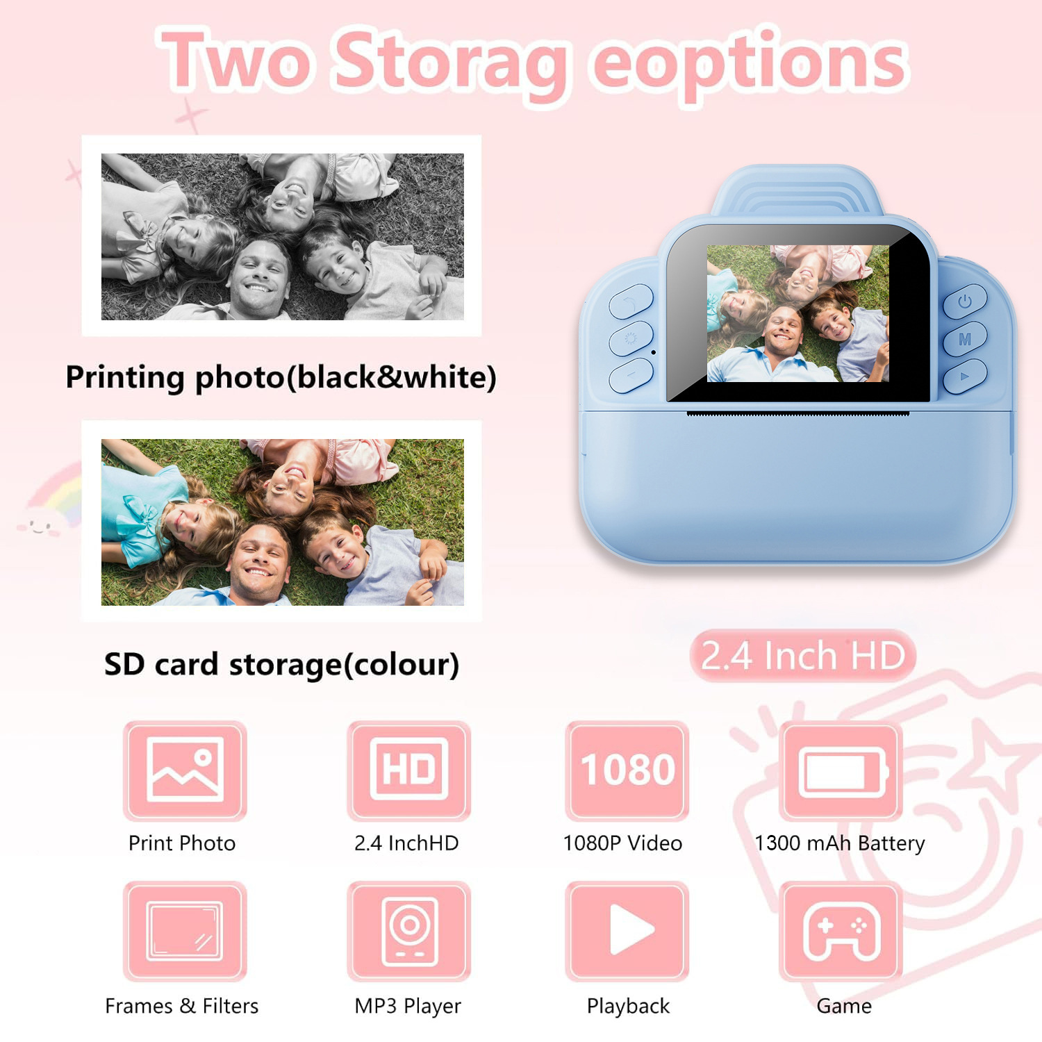 Поляроид, камера, игрушка, S9, 9, оптовая продажа