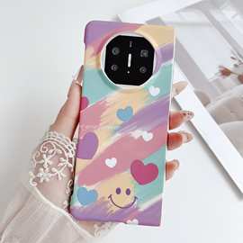 彩色涂鸦爱心Oppo Find N3 Flip手机壳硬壳水贴全包N2flip适用