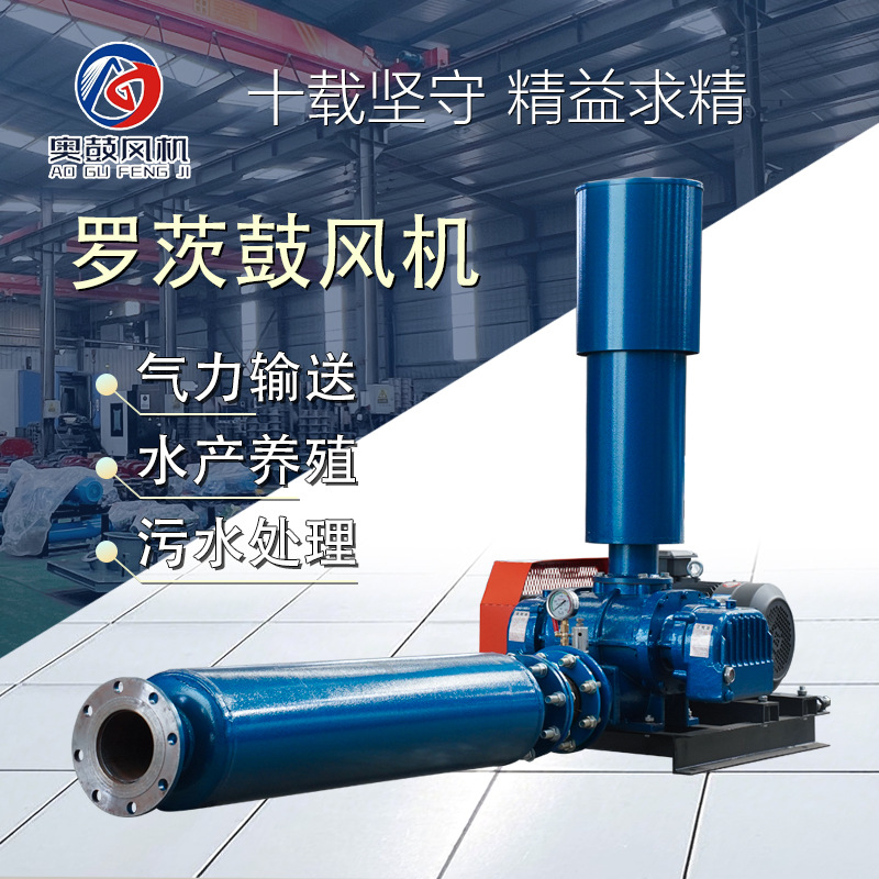 水产增氧罗茨风机 污水处理罗茨鼓风机 气力输送罗茨风机 实体工