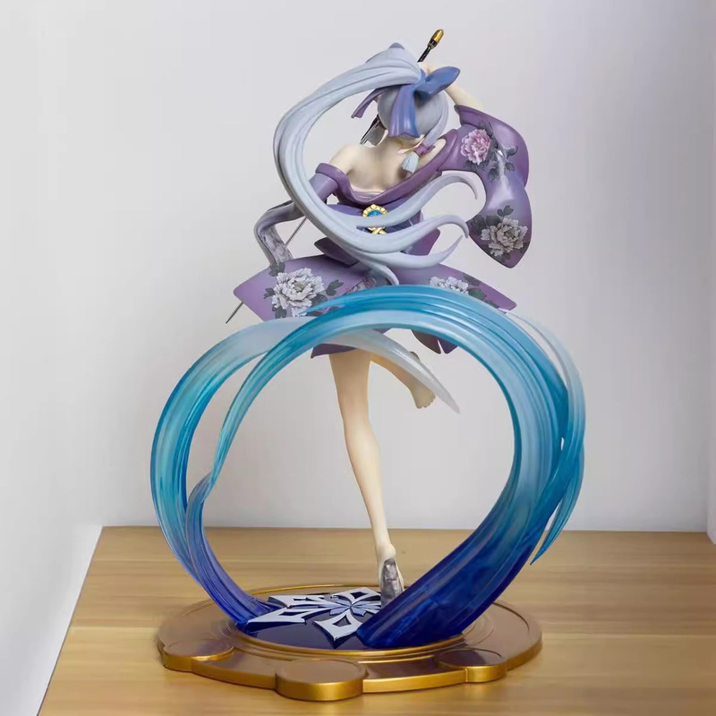 DFオリジナルフィギュア抜刀着物浴衣戦いシーン美少女箱入りフィギュア置物|undefined