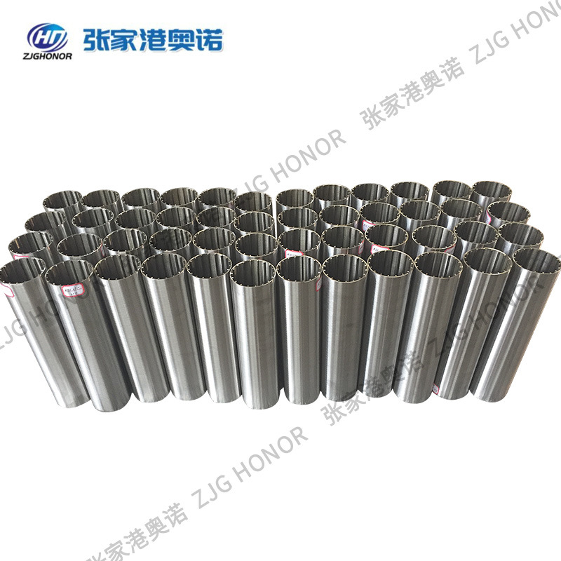供应不锈钢304/316L楔形滤网石油防砂管 水处理反冲洗筛管约翰逊