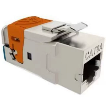 Новый экранированный сетевой модуль CAT6ARJ45 модуль проводки данных разъема внешней торговли