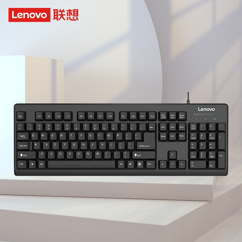 Lenovo Genuine K4800S Waterproof Business Series Notebook Desktop Game Office Lenovo Wired Keyboard