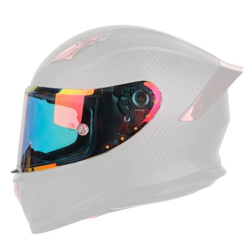 Suitable for Mt30 Carbon Fiber Dəbilqə (Kaska) aksesuarları - aurora-red-lenses-night-vision-available