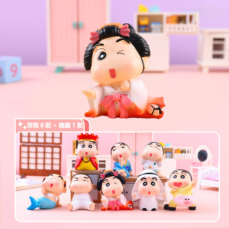 创意潮玩萌新出击爆炸头盲盒抽象动画同款桌面小摆件网红热卖礼物|undefined