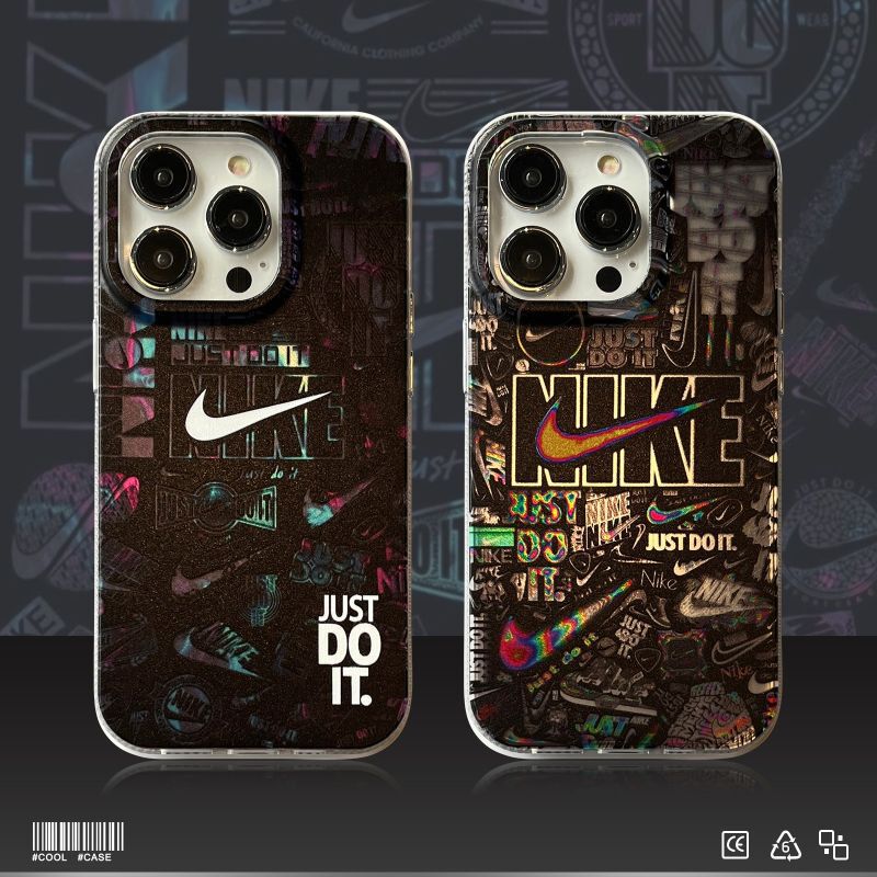 European and American retro graffiti ticked silver plating cross-border application 14 apple iPhone16promax phone case 15 sets