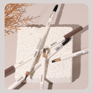 NOVO5893 wild fog machete Eyebrow Pencil Waterproof sweat-proof non-blooming natural three-dimensional root clear eyebrow pencil